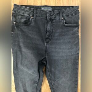 Ripped Grey Wash Jeans